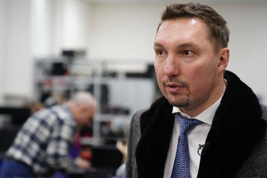 Crypto mining farm at Moscow Science Park
