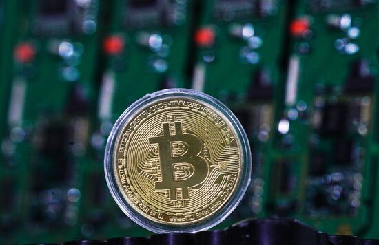 Crypto mining farm at Moscow Science Park