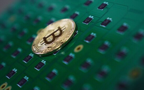 Crypto mining farm at Moscow Science Park