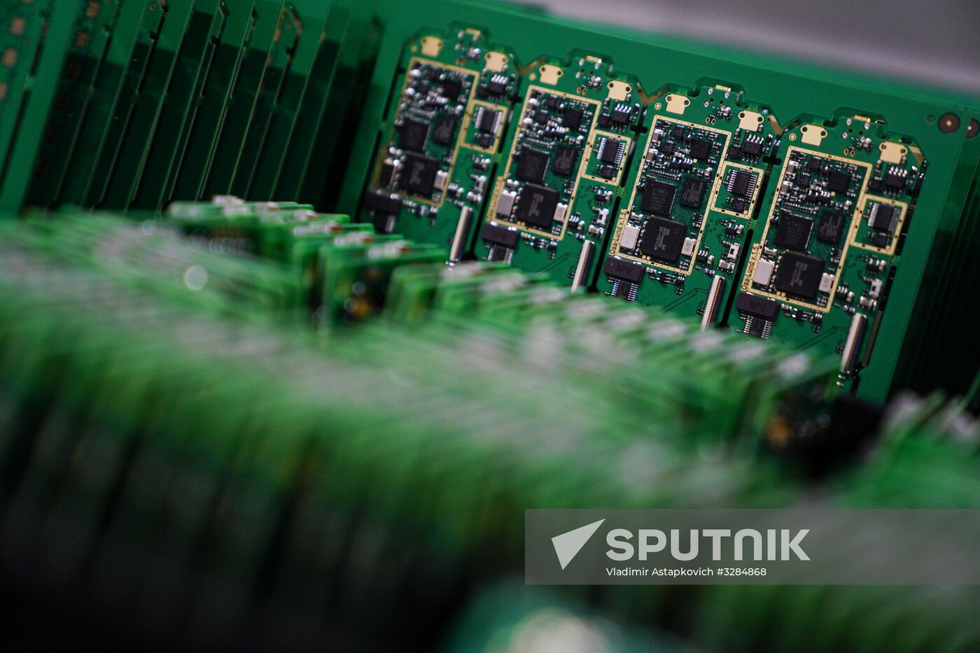 Crypto mining farm at Moscow Science Park