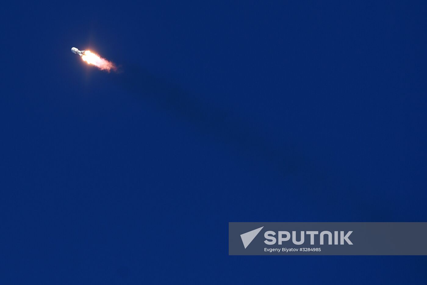 Soyuz-2.1a launches from Vostochny Space Center