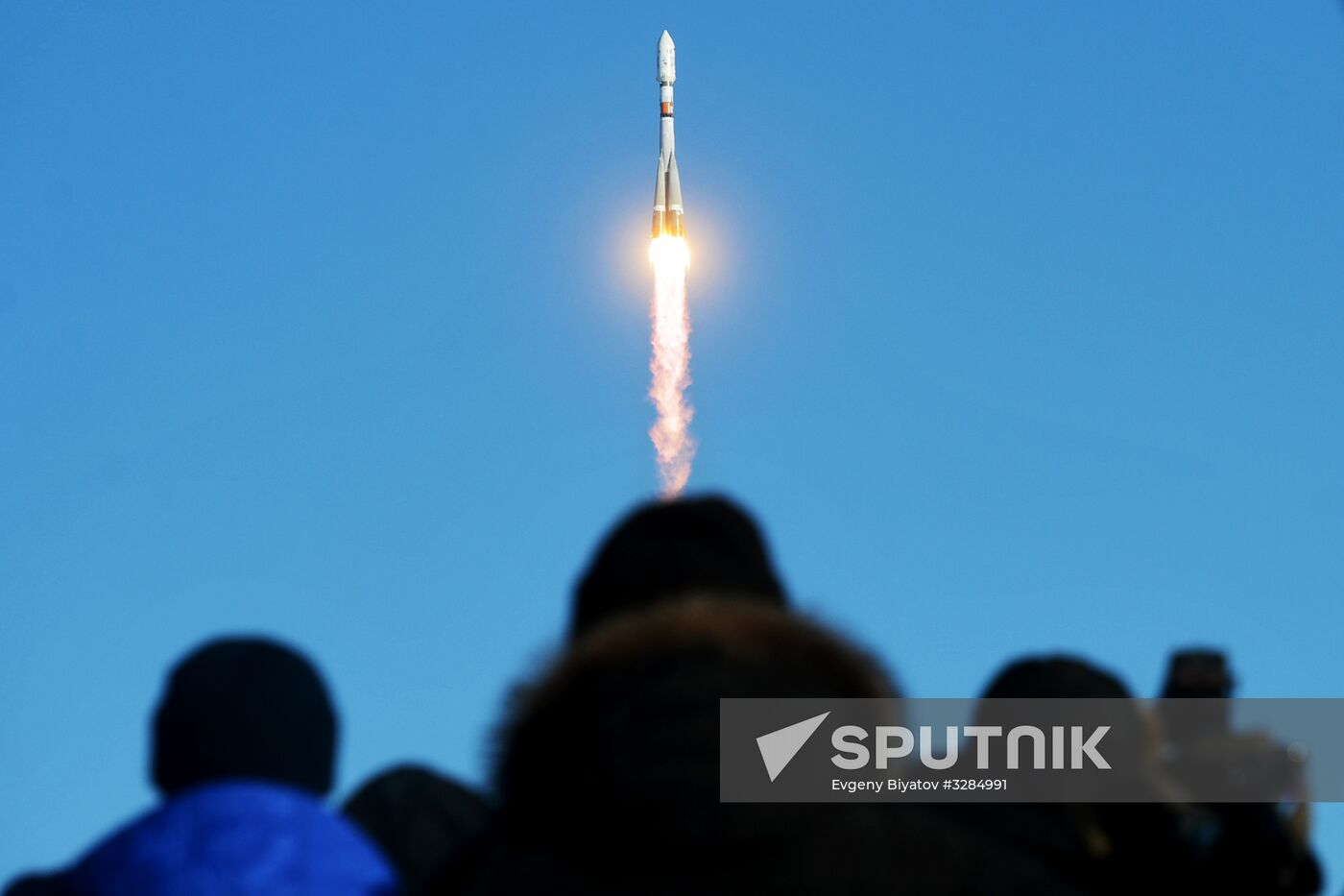 Soyuz-2.1a launches from Vostochny Space Center