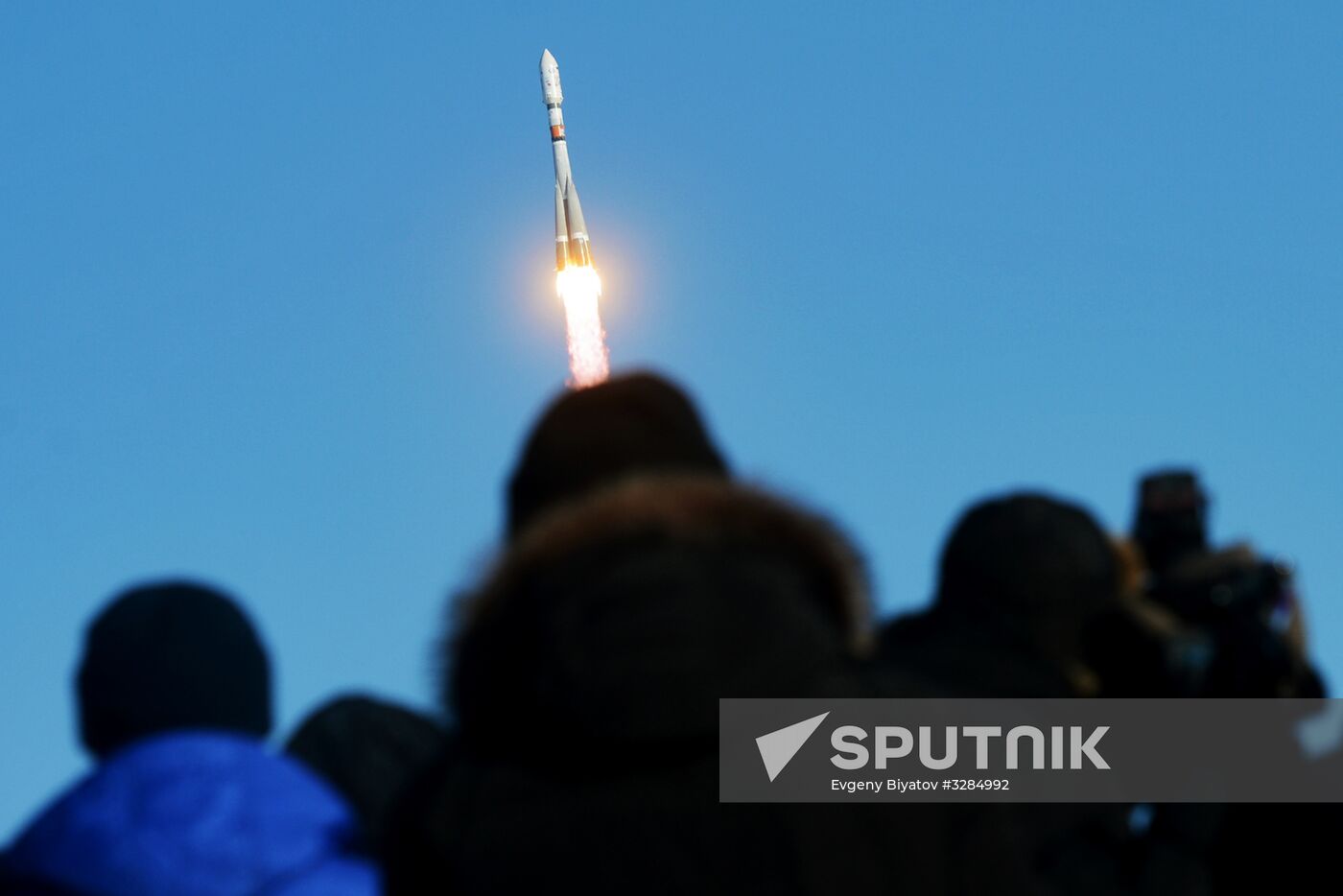 Soyuz-2.1a launches from Vostochny Space Center