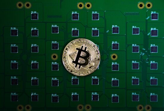 Crypto mining farm at Moscow Science Park