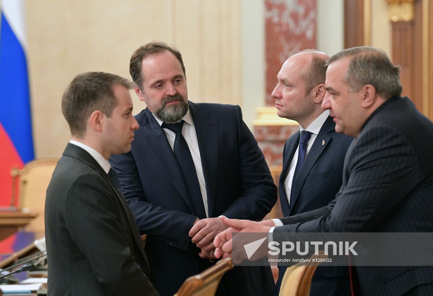 Prime Minister Dmitry Medvedev chairs Russian Government meeting