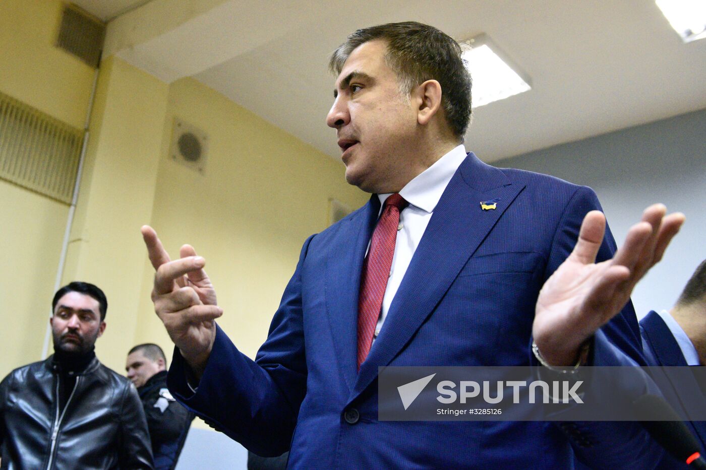 Kiev court hears Mikheil Saakashvili's case