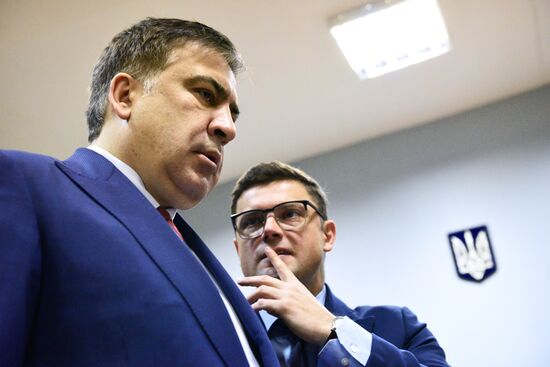 Kiev court hears Mikheil Saakashvili's case