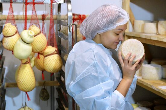 Domashnyaya cheesemaking farm in Primorye Territory