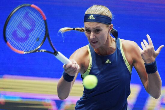 Tennis. St.Petersburg Ladies Trophy 2018. Day six