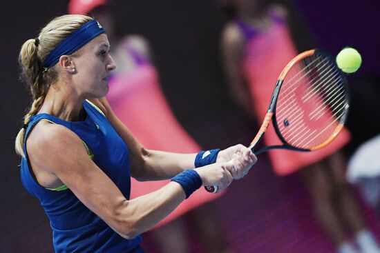 Tennis. St.Petersburg Ladies Trophy 2018. Day six