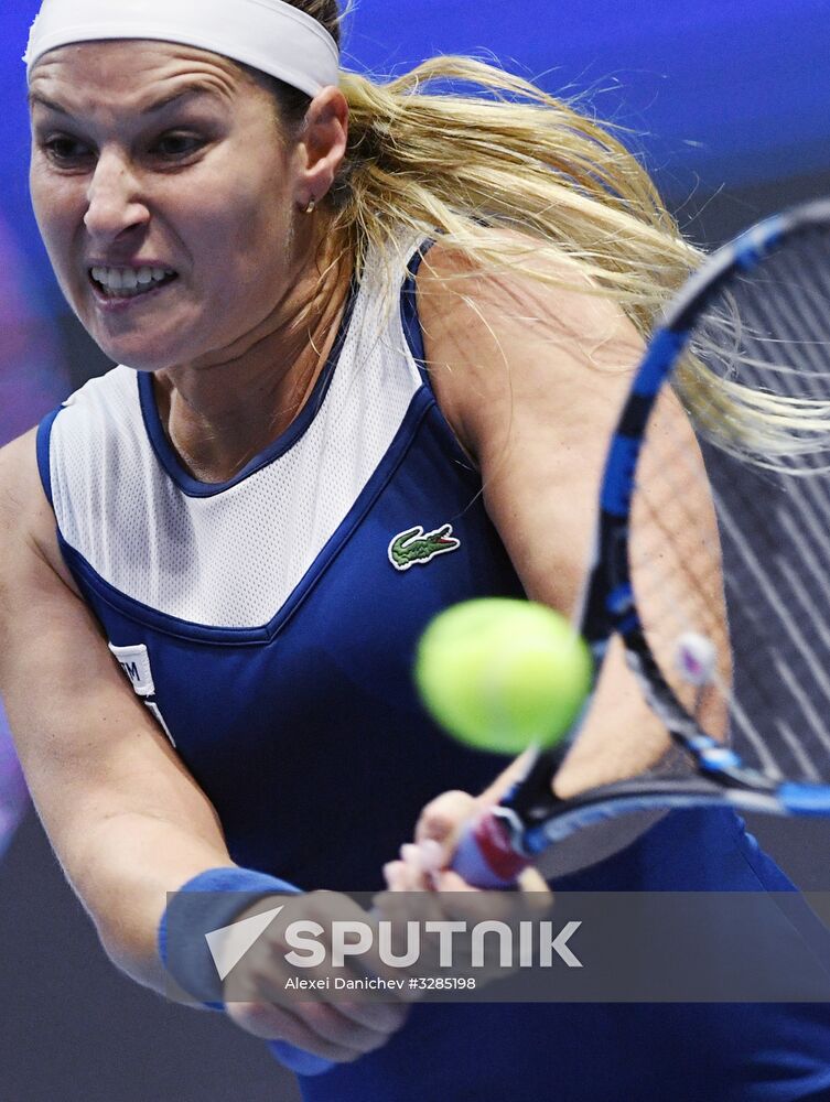 Tennis. St.Petersburg Ladies Trophy 2018. Day six