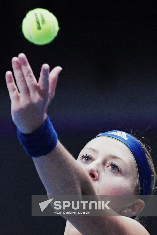 Tennis. St.Petersburg Ladies Trophy 2018. Day six