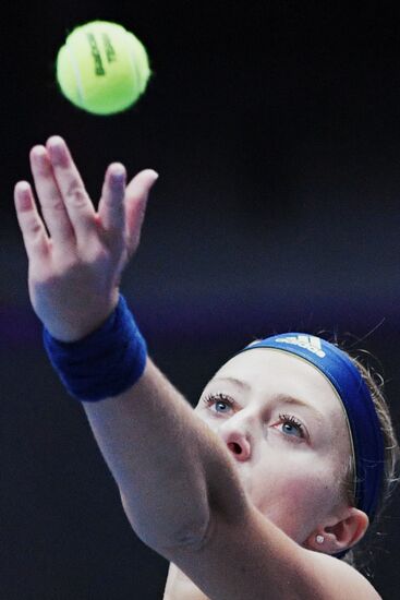 Tennis. St.Petersburg Ladies Trophy 2018. Day six