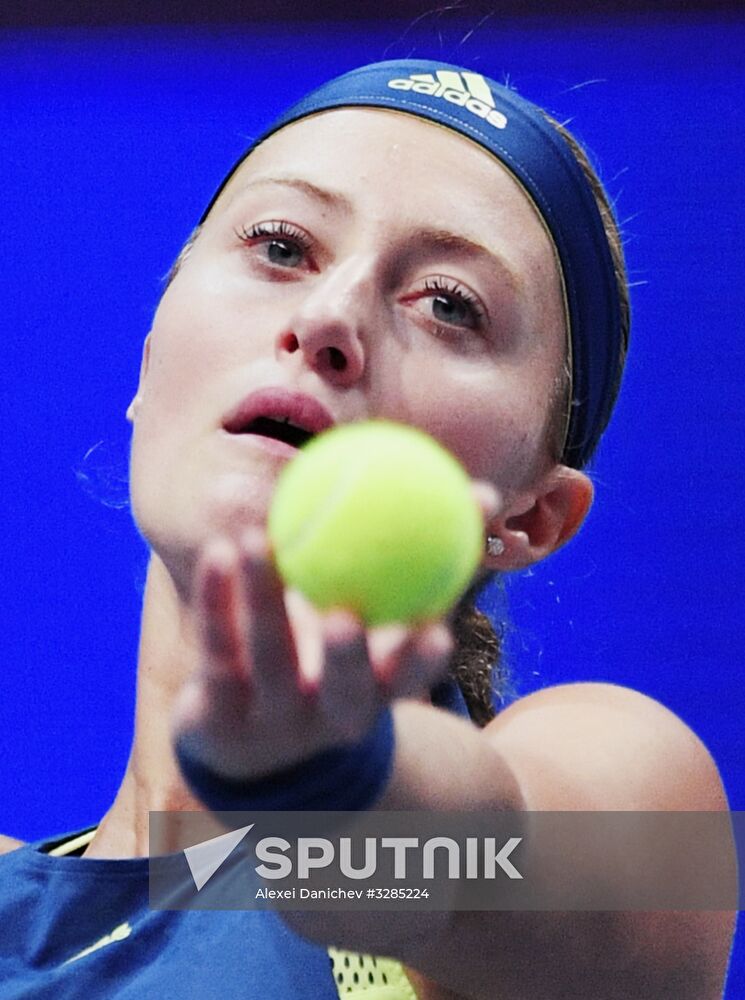 Tennis. St.Petersburg Ladies Trophy 2018. Day six
