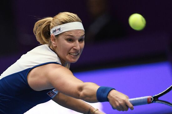 Tennis. St.Petersburg Ladies Trophy 2018. Day six