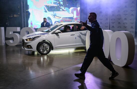 Hyundai Motor plant in St. Petersburg celebrates producing 1.5 million cars