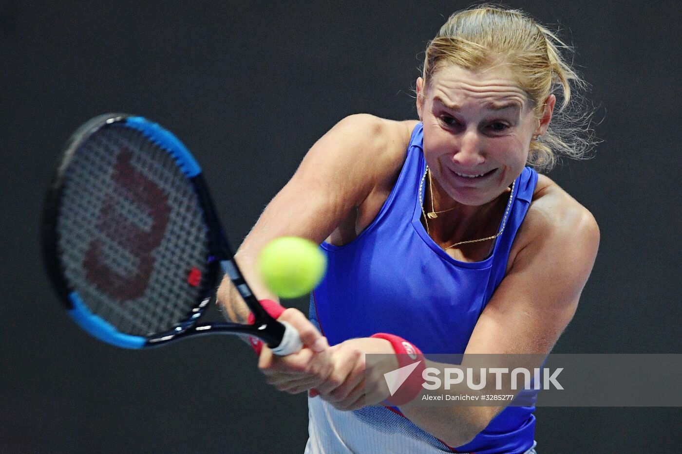 Tennis. St.Petersburg Ladies Trophy 2018. Day six