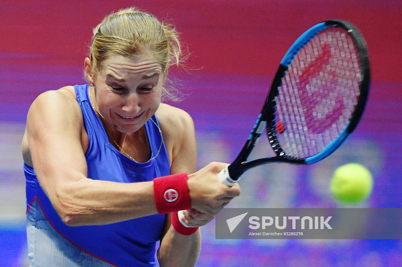 Tennis. St.Petersburg Ladies Trophy 2018. Day six
