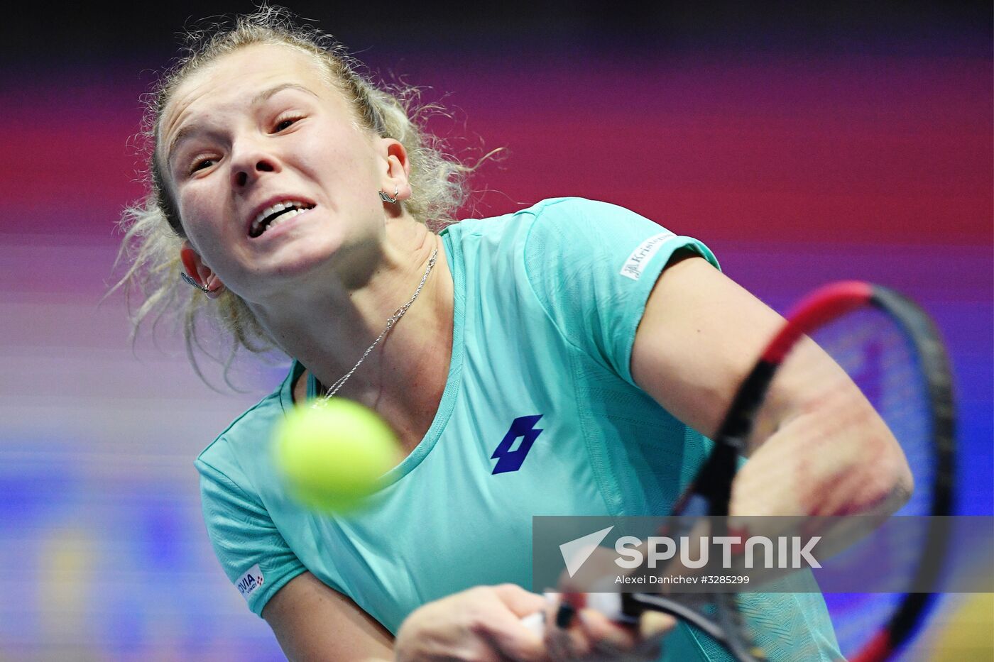 Tennis. St.Petersburg Ladies Trophy 2018. Day six