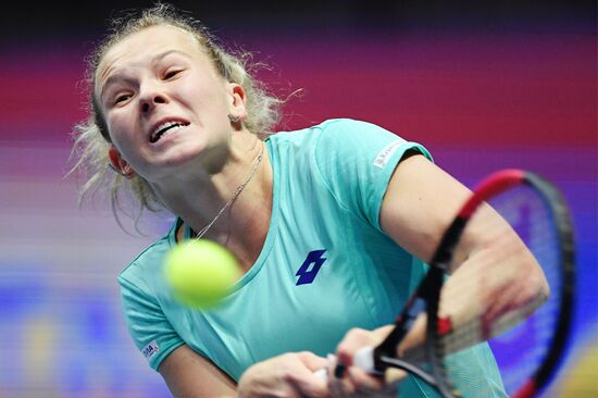 Tennis. St.Petersburg Ladies Trophy 2018. Day six