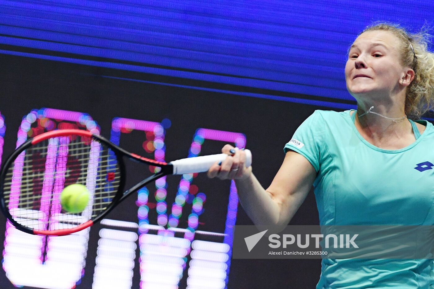 Tennis. St.Petersburg Ladies Trophy 2018. Day six