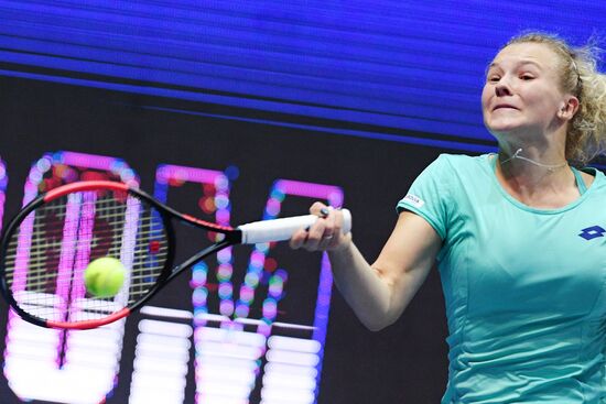 Tennis. St.Petersburg Ladies Trophy 2018. Day six