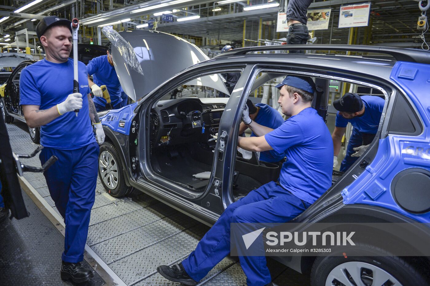 Hyundai Motor plant in St. Petersburg celebrates producing 1.5 million cars