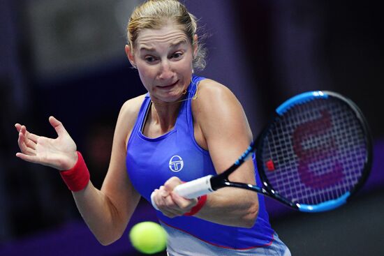 Tennis. St.Petersburg Ladies Trophy 2018. Day six