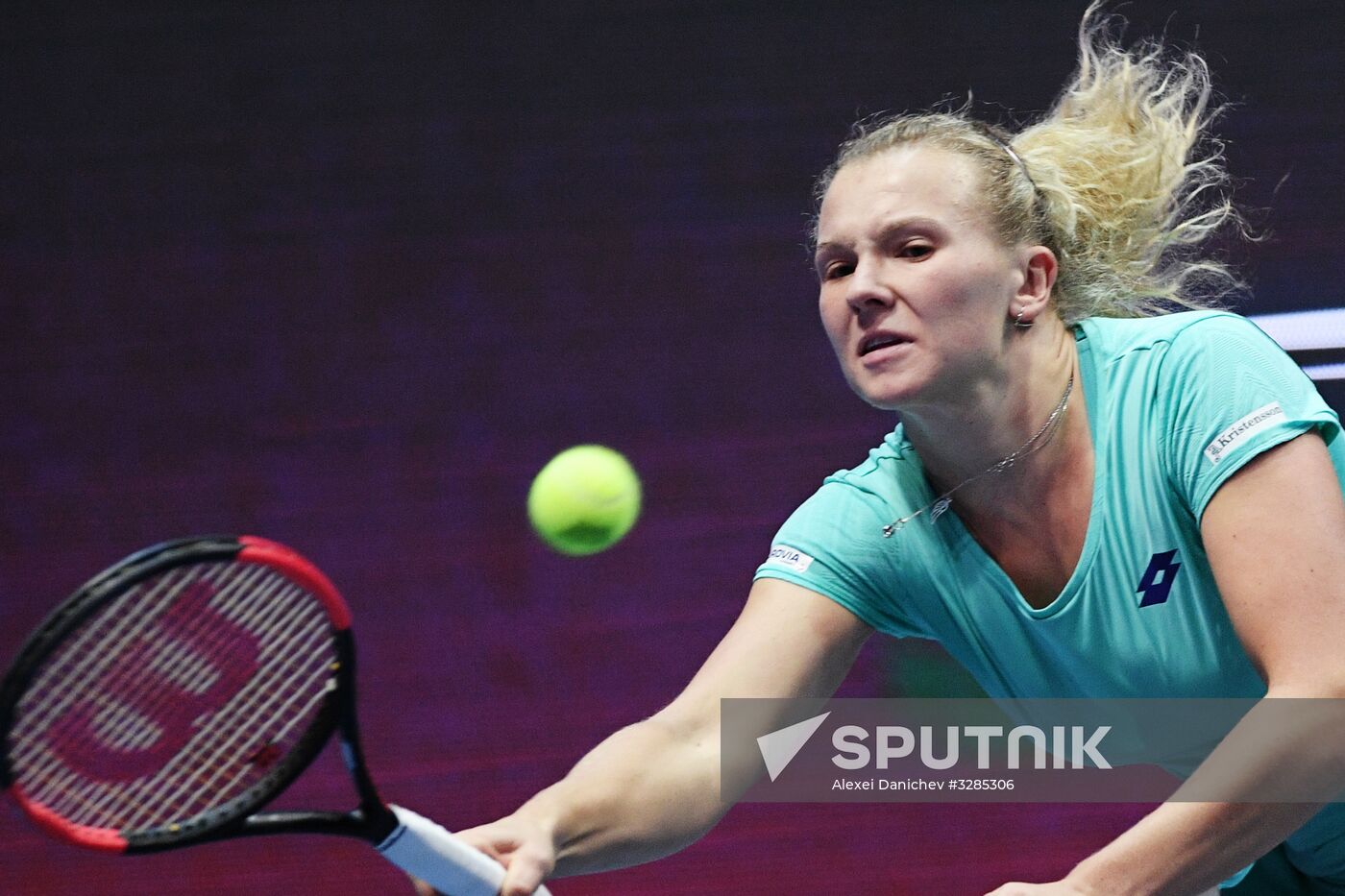 Tennis. St.Petersburg Ladies Trophy 2018. Day six