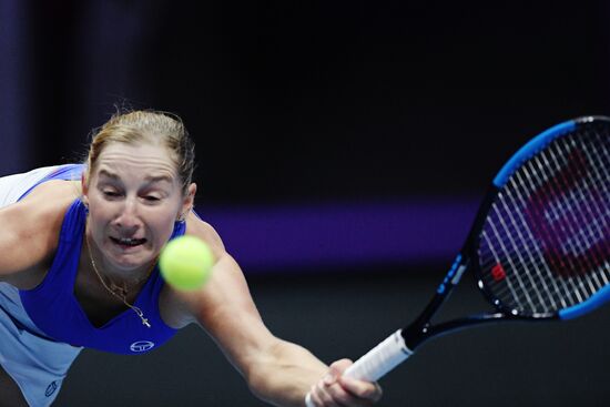 Tennis. St.Petersburg Ladies Trophy 2018. Day six