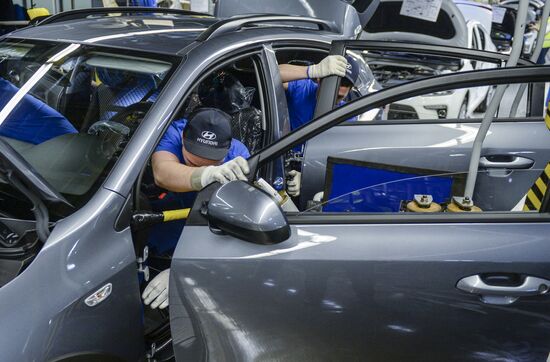 Hyundai Motor plant in St. Petersburg celebrates producing 1.5 million cars