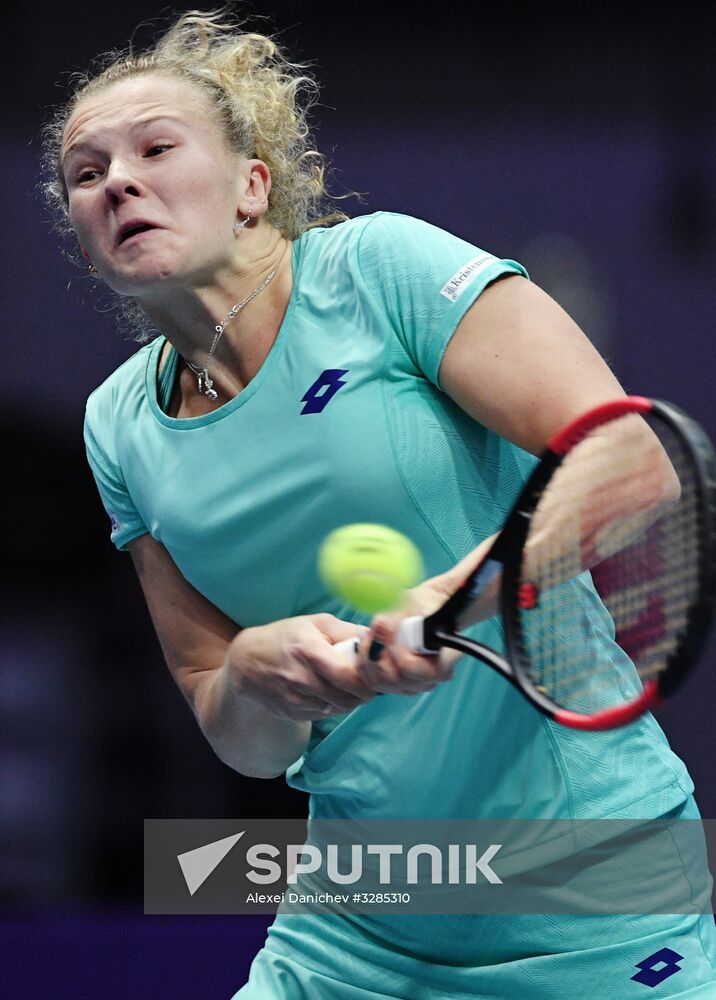 Tennis. St.Petersburg Ladies Trophy 2018. Day six
