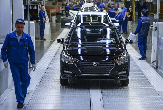 Hyundai Motor plant in St. Petersburg celebrates producing 1.5 million cars