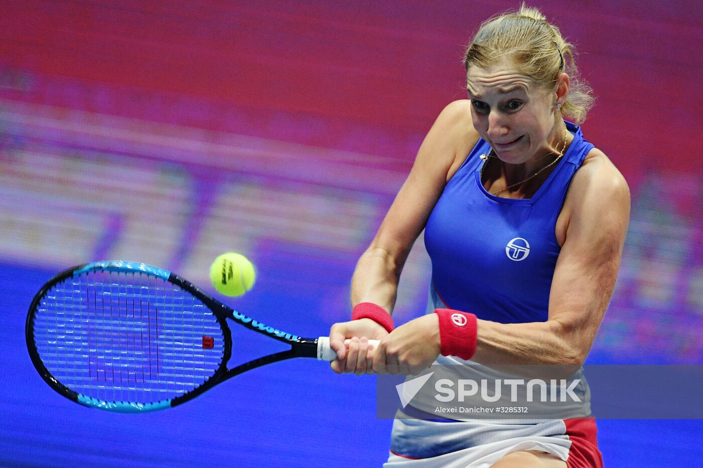 Tennis. St.Petersburg Ladies Trophy 2018. Day six