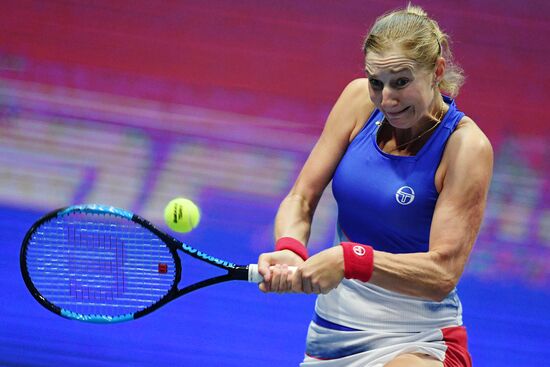 Tennis. St.Petersburg Ladies Trophy 2018. Day six