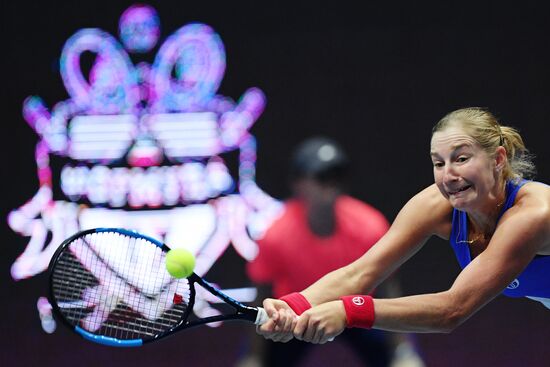 Tennis. 2018 St.Petersburg Ladies Trophy. Day six