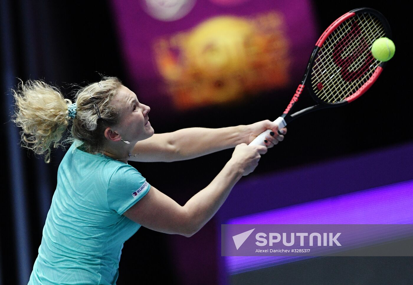 Tennis. 2018 St.Petersburg Ladies Trophy. Day six