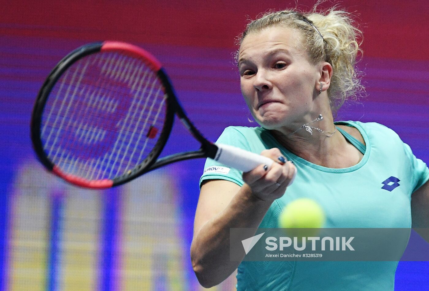 Tennis. 2018 St.Petersburg Ladies Trophy. Day six