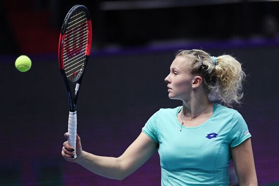 Tennis. 2018 St.Petersburg Ladies Trophy. Day six