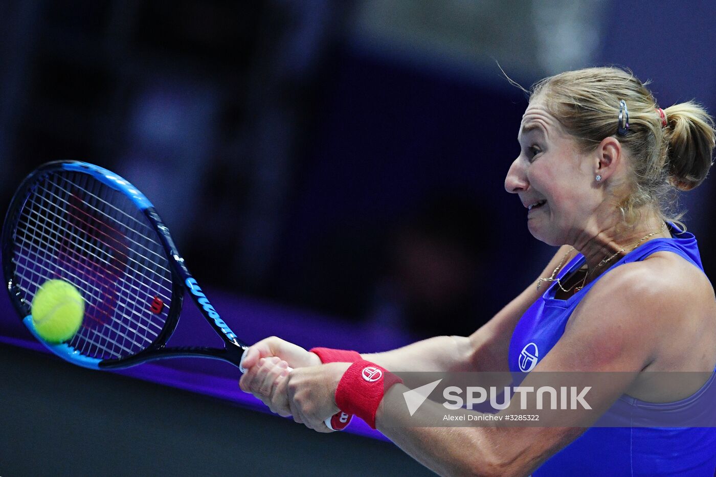 Tennis. 2018 St.Petersburg Ladies Trophy. Day six