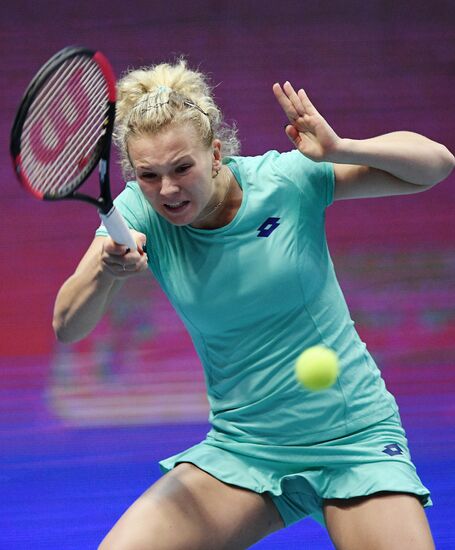 Tennis. 2018 St.Petersburg Ladies Trophy. Day six