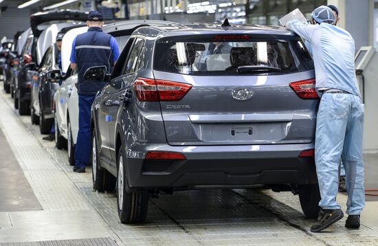 Hyundai Motor plant in St. Petersburg celebrates producing 1.5 million cars