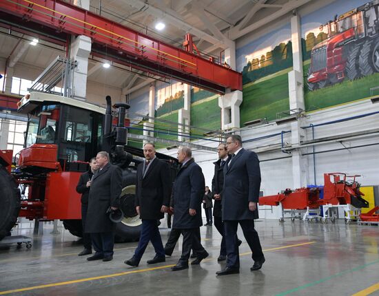 President Putin's working trip to Rostov-on-Don