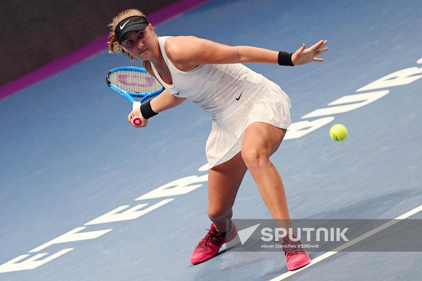 Tennis. St.Petersburg Ladies Trophy 2018. Day Six