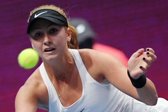 Tennis. St.Petersburg Ladies Trophy 2018. Day Six