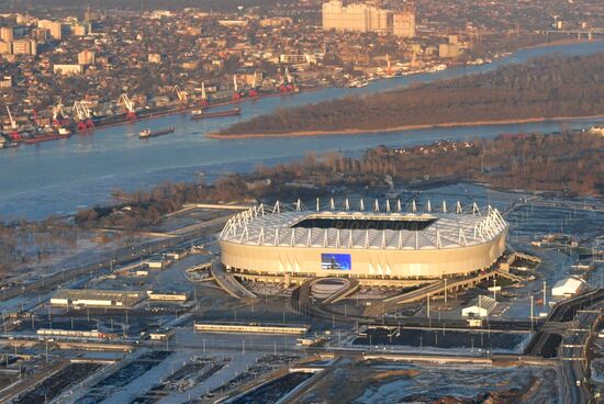 Rostov Arena football stadium in Rostov-on-Don
