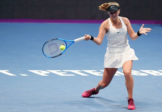 Tennis. St.Petersburg Ladies Trophy 2018. Day Six