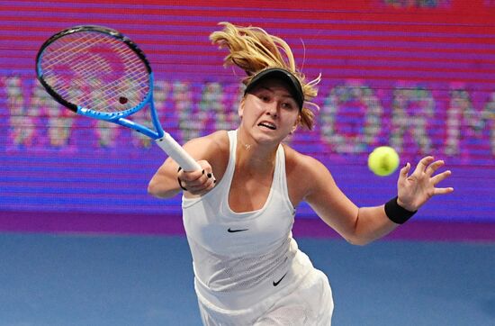 Tennis. St.Petersburg Ladies Trophy 2018. Day Six