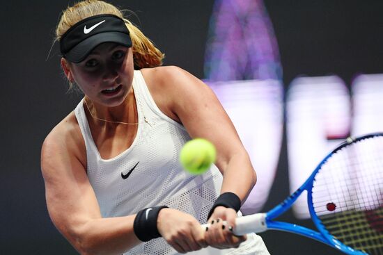 Tennis. St.Petersburg Ladies Trophy 2018. Day Six