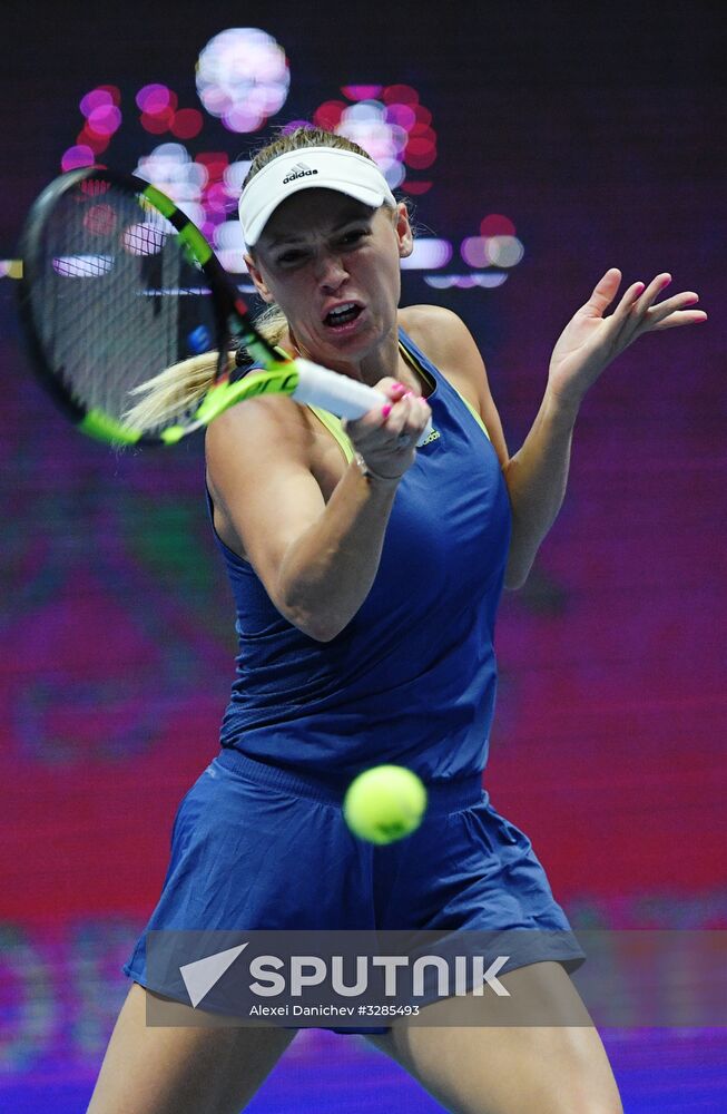Tennis. St.Petersburg Ladies Trophy 2018. Day six